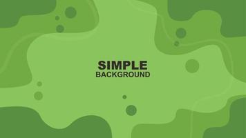 abstract simple wavy flowing soft green background vector illustration eps10