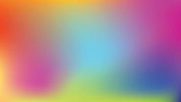 abstract blurred gradient colorful blue pink red yellow and green background illustration vector