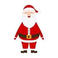 Santa Claus standing on a white background vector