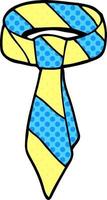 cartoon doodle tie vector