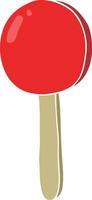 flat color style cartoon lollipop vector