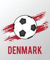 Flag of  Qatar with Brush Effect for Soccer Fans vector