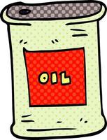 cartoon doodle olive oil vector