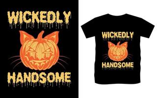 vector de diseño de plantilla de camiseta de cita de halloween feliz, elemento de tipografía de halloween diseño de camisetas vintage retro, diseño de moda de miedo de halloween para diseño de camiseta de ilustración de tipografía de alta calidad