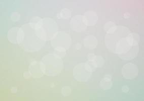 Abstract bokeh lights with pastel colors background. vector