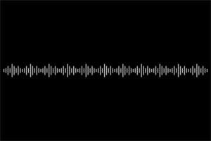 Sound Wave Music Volume Icon Symbol for Logo, Apps, Pictogram, Website or Graphic Design Element. Vector Illustration
