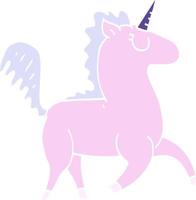 cartoon doodle unicorn vector