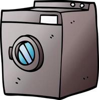 cartoon doodle tumble dryer vector