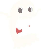 cartoon doodle spooky ghost vector