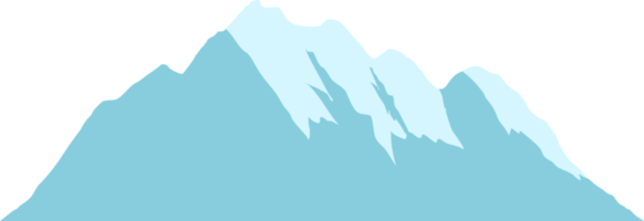 snö berg png