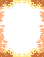 Laubseitenrand png