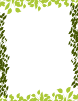 leaves frame png