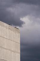 Corner of a building details of tall buildings over 20 stories photo