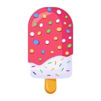 Check this colorful flat icon of ice cream vector