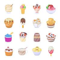 Check this colorful flat icon of ice cream vector