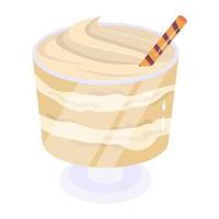 Check this colorful flat icon of ice cream vector