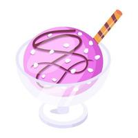 Check this colorful flat icon of ice cream vector