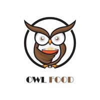 owl logo and symbol vector