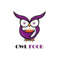 owl logo and symbol vector