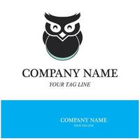 owl logo and symbol vector