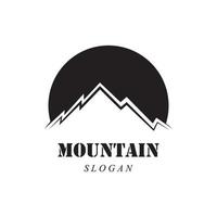 Mountain icon Logo vector