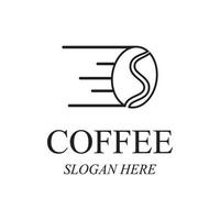 Coffee cup Logo Template vector