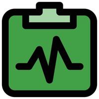 medical report icon, Health Theme vector