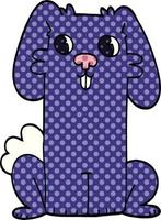 cartoon doodle cute bunny vector