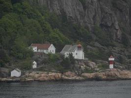 la ciudad de kristiansand en noruega foto