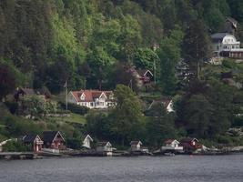 the oslo fjord in norway photo