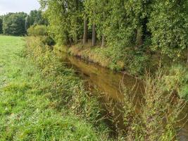 at the river Berkel in germany photo