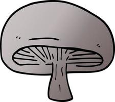 cartoon doodle mushroom vector