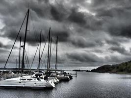 Cruising in the fjords of norway photo