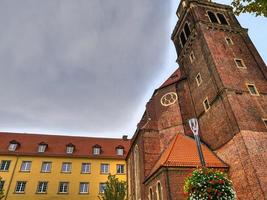 The city of Coesfeld at the river berkel in germany photo