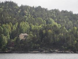 the oslo fjord in norway photo