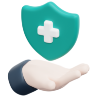 medical 3d render icon illustration png