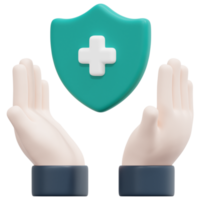 medical 3d render icon illustration png