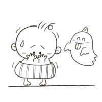 cartone animato carino scarabocchio colorazione pagina kawaii anime illustrazione clipart personaggio chibi disegno manga png