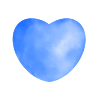 hjärta symbol vattenfärg illustration png