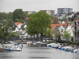 the city of Kristiansand in norway photo