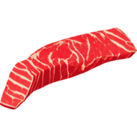 Raw piece of meat steak png