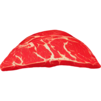 Raw piece of meat steak png