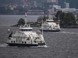 the oslo fjord in norway photo