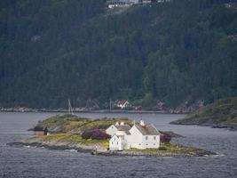 the oslo fjord in norway photo