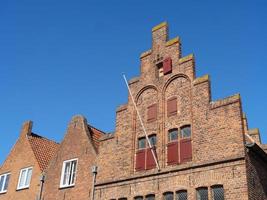 ciudad de doesburg en el río ijssel foto