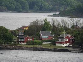 the oslo fjord in norway photo