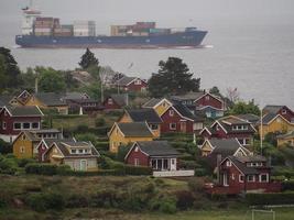 oslo y el fiordo de oslo en noruega foto