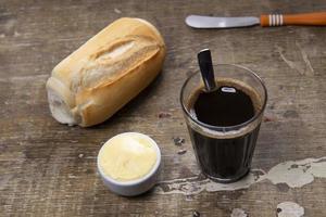 coffee and bread photo