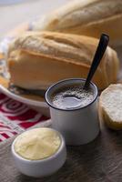 coffee and bread photo