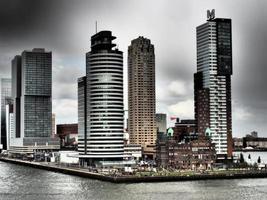 the dutch city of Rotterdam photo